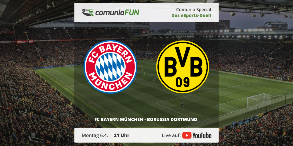 FC Bayern München 0:2 Borussia Dortmund: Die ComunioFUN-Punkte zum eSports-Special